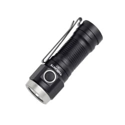 ThruNite W1 Max 693 Lumens EDC Flashlight with Magnetic Tailcap, Rechargeable Mini LED Pocket Flashlights (Black, Cool White)