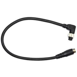 B BRENTANO L-Shape Battery Power Cord for Daiwa Shimano Electric Fishing Reels (35Cm)