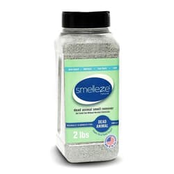 SMELLEZE Natural Dead Animal Odor Removal 2 lbs Granules: Eliminate Dead Rat, Mice, Squirrel, Chipmunk, Raccoon & Bat Smell. Safe for Indoor & Outdoor Use