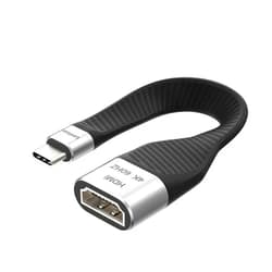 LamToon USB C to HDMI Adapter 4K@60Hz, Thunderbolt 3 Type C to HDMI Adapter FPC Flat Design Compatible with MacBook Pro 2019/2018, MacBook Air, iPad Pro 2020, Samsung Galaxy S20/S10