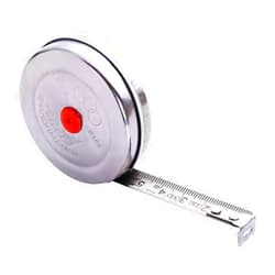 WaigN 2m Mini Stainless Steel Retractable Tape Measure - Retractable Measuring Tape for Office and Woodworking, Heavy Duty 25ft Metric Tape, Compact Steel Measuring Tool