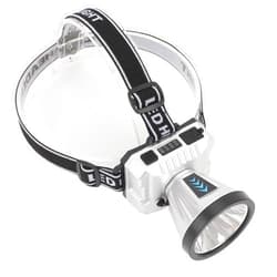 Alomejor High Power Headlamp Rechargeable Super Bright LED Adjustable Angle Portable Outdoor for Camping Fishing