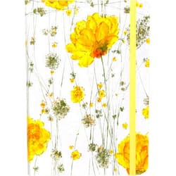 By Peter Pauper Press (Author) Yellow Flowers Journal (Diary, Notebook)