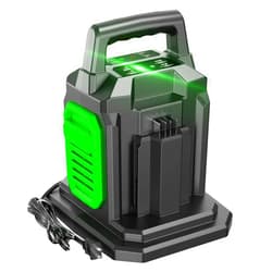 XYT-TECH Dual Replacement Charger for EGO 56V Battery Charger CH2800 - Compatible with EGO 56V Batttery BA1400T BA2242T BA2800T BA3360T - for EGO Power+ CH3200 CH5500 CH2800D Dual 2 Port