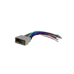Scosche CR02B Car Radio Wiring Harness Kit Compatible with Select 2002-07 Non-Amplified Chrysler, Dodge and Jeep Vehicles - Aftermarket Stereo Wire Adapter - See Guide in Images to for Vehicle Fitment