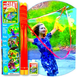 BUBBLE-THING BUBBLE THING Giant Bubble Wands and Giant Bubble Mix Powder | Makes 3 Gallons Giant Bubble Solution
