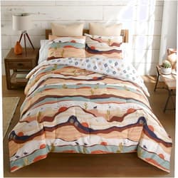 Donna Sharp Queen Bedding Set - 3 Piece - Journey Lodge Comforter Set with Queen Comforter and Two Standard Pillow Shams - Machine Washable