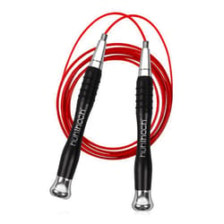 Huhloch High Speed Jump Rope - Self-Locking No-Screw Design, Weighted Jump Rope, 360° Fast Rotation, Silicone Textured Design, Non-Slip, Includes 2 Speed Ropes Cables for Optimal Fitness Training & More - CrossFit Jump Rope.