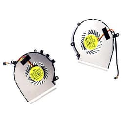 Deal4GO 3-pin 3-Wire CPU Cooling Fan DFS470805CL0T FH19 w/GPU Fan Cooler DFS470805WL0T FH18 for MSi GE62 GE62VR GE72 PE60 PE70 GL62 GL72 GP62 GP72 MS-16J3 MS-1792 MS-1795