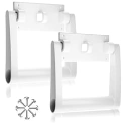 ZAITOE 2 Pack - Cooler Handle Replacement Kit Compatible with 21025 Ig-loo Cooler Replacement Handles,Fit for 90-100 Quart Cooler Handle with Screws,Includes 2 Swing-up 4 Hole Handle and 8 Screws