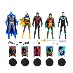 McFarlane Toys- DC Multiverse Multipack - BAT Family 5 Pack