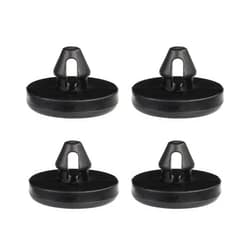 Dickno 4 PCS Brake Switch Stopper, Rubber Automotive Clutch Pedal Stopper, Car Brake Light Switch Stopper Pad, Universal Vehicle Interior Accessories Compatible with 90541-06036 (4 PCS)