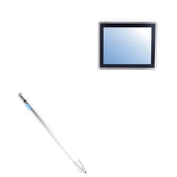 BoxWave Stylus Pen Compatible with BSI Computer GOT815L-511 - AccuPoint Active Stylus, Electronic Stylus with Ultra Fine Tip for BSI Computer GOT815L-511 - Metallic Silver