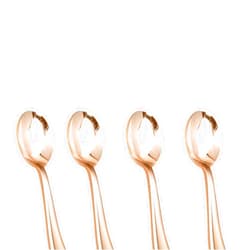 Generic 4 Pack Rosa Gold Spoons, 6