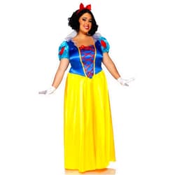 Leg Avenue Womens Classic Snow White Set Family Friend Full Length Princess Dress
