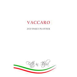 By Italian Pride Press (Author) 2020 Daily Planner: Vaccaro Family