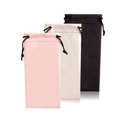 TRIUMPH VISION Soft Eyeglass Pouch 3 Pack - Pouch for glasses Microfiber Screen Cleaning Bag