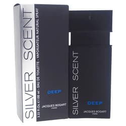 Jacques Bogart Silver Scent Cologne, Deep, 3.4 Ounce
