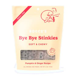 Bocce's Bakery Digestive Support Dog Treats, Wheat-Free Pumpkin Ginger, 6 oz Bag
