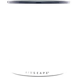 Planetary Design Airscape Kilo Coffee Storage Canister - Patented Inner Plunger Lid Removes Excess Oxygen - DON'T buy airtight, BUY AIR-LESS - Holds 2.2 lbs Coffee Beans - (Matte White)
