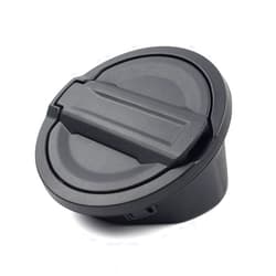 GZYF Car Door Fuel Tank Gas Cover Filler Cap For Jeep Gladiator JT 2018-2023 Aluminum Black