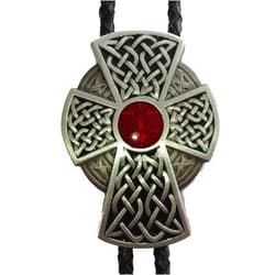 Ivory Falcon Western Bolo Tie