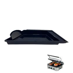 HAKANO Drip Tray Replacement Part, Compatible with the Cuisinart Griddler GR-4NP1 Griddle Panini Press, Black