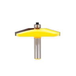 MMDSG Bevel Raised Panel Router Bit, 1/2 Inch Shank Table Edge Milling Cutter, Tungsten Carbide Architectural Molding Woodworking Tools with Bearing