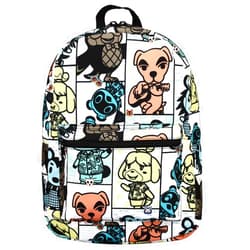 Bioworld Animal Crossing Online Video Game Tile Print Sublimated Laptop Backpack