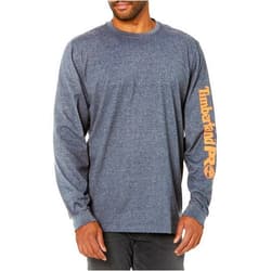 Timberland PRO Men's A1HRV Base Plate Long Sleeve T-Shirt with Logo