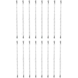 Sunlite Halogen T3 Double Ended Mini Tube Light, 1000 Watts, 120 Volts, Clear, 19000 Lumens, 3200K Bright White, Dimmable, 100 CRI, 1500 Rated Hours, 12 Pack