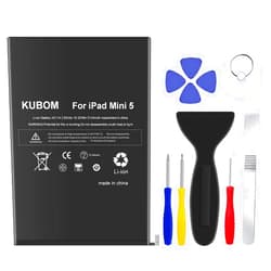 KUBOM Replacement Battery for iPad Mini 5, Full 5124mAh 0 Cycle Battery - Include Complete Repair Tool Kits