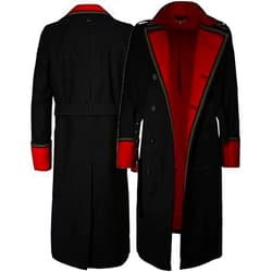 Leveljacket 40,00 Com-mander Hand Made Cosplay Comic Con Imperial Guard Long Coat for Men
