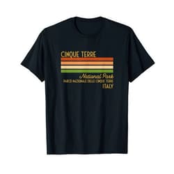 Italian National Parks Shirts & Gifts Italy Cinque Terre National Park T-Shirt