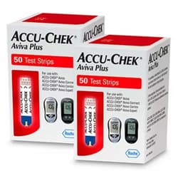 Accu-Chek Aviva Plus Blood Glucose Test Strips, 100 Count (Pack of 3)