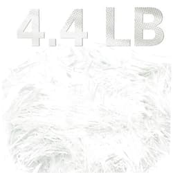 ZENFUN 4.4 Lb Fiberglass for Concrete Cement, 3/4