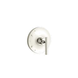 Kohler TS14423-4-SN Purist(R) Rite-Temp(R) valve trim with lever handle, Vibrant Polished Nickel