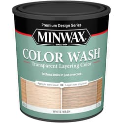 Minwax qt Minwax 618604444 White Wash Color Wash Transparent Layering Color Stain, Semi-Transparent