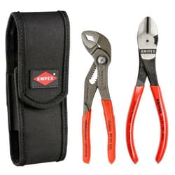Knipex 00 20 72 V02 Mini pliers set in belt tool pouch (2 Piece)