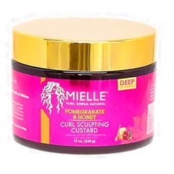 Mielle Organics Pomegranate And Honey Curling Custard 12Oz (Pack of 2)