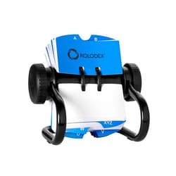 Rolodex® Open Metal Single Rotary File, 2 1/4