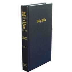 The Lockman Foundation NASB Large Print Pew Bible (Black, Hardcover Cloth)