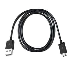 NTQinParts USB Data Sync Power Charger Cable Cord for Silensys E7 PRO, E-7 Active Noise Cancelling Over-Ear Stereo Headphone