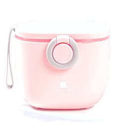 Termichy Baby Formula Dispenser, Portable Milk Powder Dispenser Container with Carry Handle and Scoop for Travel Outdoor Activities with Baby Infant, 8.8OZ, 0.55LB, 250g (Pink)