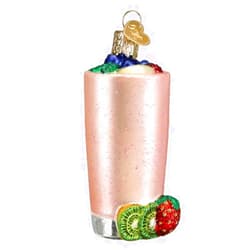 Old World Christmas Smoothie Glass Blown Ornament for Christmas Tree
