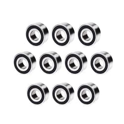 Othmro 2Pcs 3202-2RS Deep Groove Bearings 15x35x15.9mm Double Sealed Ball Bearing High Carbon Chromium Bearing Steel