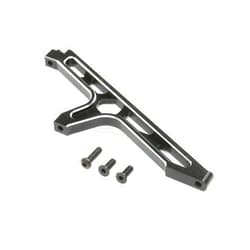 TEAM LOSI RACING Losi Chassis Brace Front Aluminum Black DBXL-E 2.0 LOS351016 Electric Car/Truck Option Parts