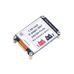 Xicoolee 1.54 Inch E-Paper Display Three Color EPaper Screen for Raspberry Pi/Arduino/Jetson Nano/STM32 200x200 Pixels Red Black White SPI Interface E-Ink