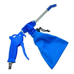 JIUMEI Blow and Suction Dual Purpose Dust Blow Gun for Compressor Pneumatic Air Blow Gun Air Duster Blower 1/4 In NPT with Dust Storage Bag