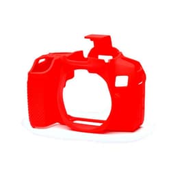 easyCover Silicone Protection Cover for Canon 850D & T8i Cameras, Red